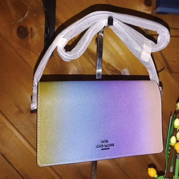 Coach Rainbow Ombre Crossbody Bag RARE‼️